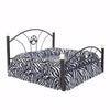 Zebra Print Luxury Pet Bed