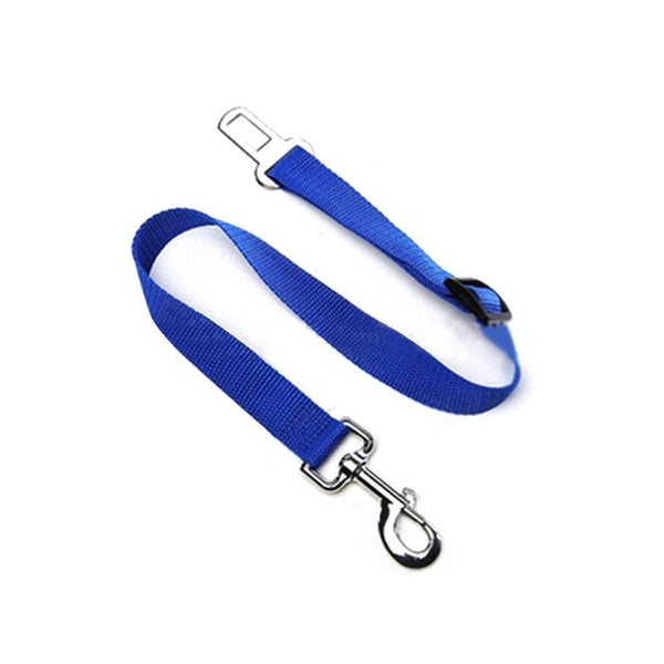 Blue Car Seat Belt leash