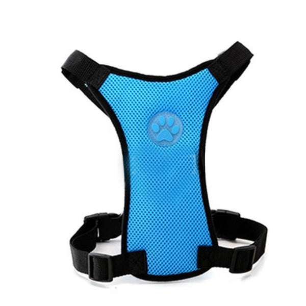 Blue Breathable Mesh Harness