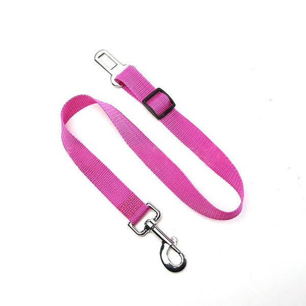 Pink Car Seat Belt leash