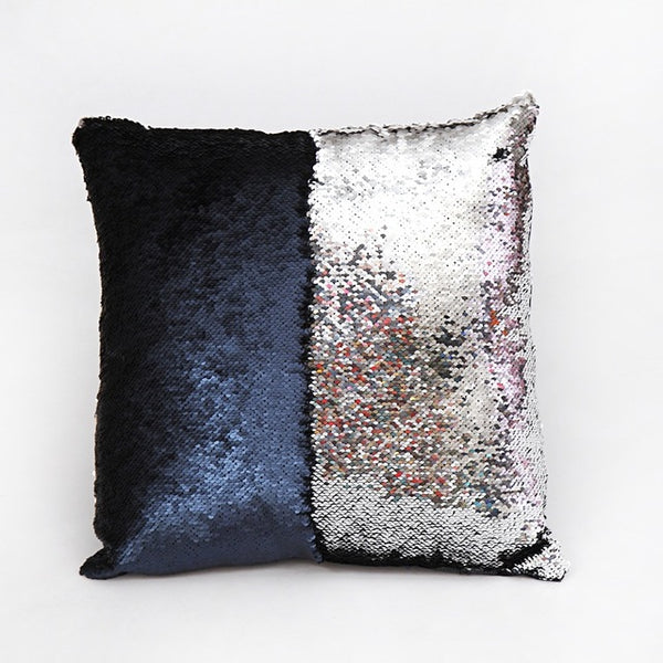 Two Tone Sequins Mermaid Pillow Cases