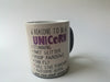 Be A Unicorn Mug with 6 reasons to be a unicorn fully revealed