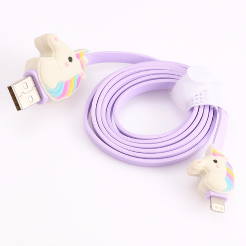 IOS Rainbow Unicorn Cable Charger